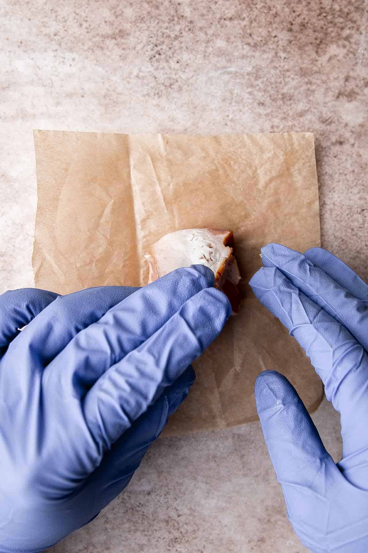 Bacon Wrapped Scallops Ahead of Thyme