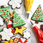 This quick and easy Royal Icing is smooth, thick, and glossy — it’s the only frosting recipe you need for perfectly decorated cookies! | aheadofthyme.com