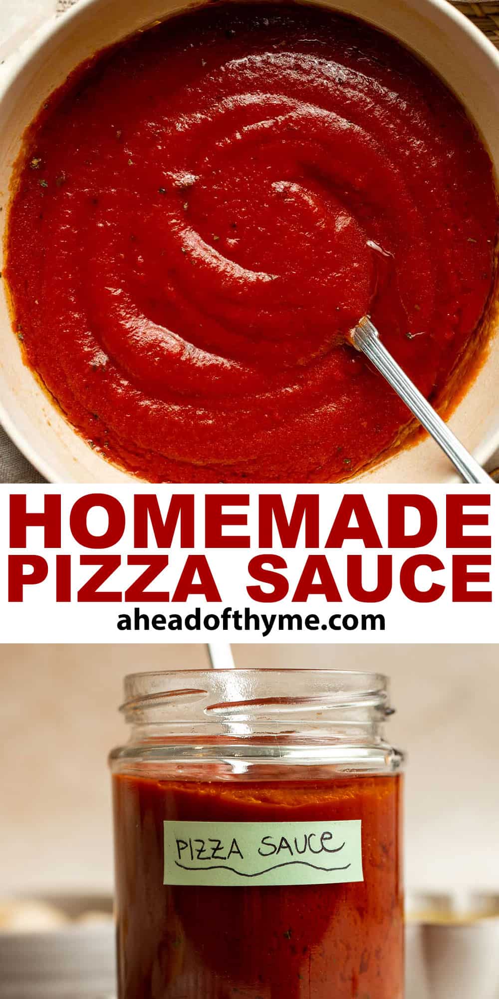 Homemade Pizza Sauce