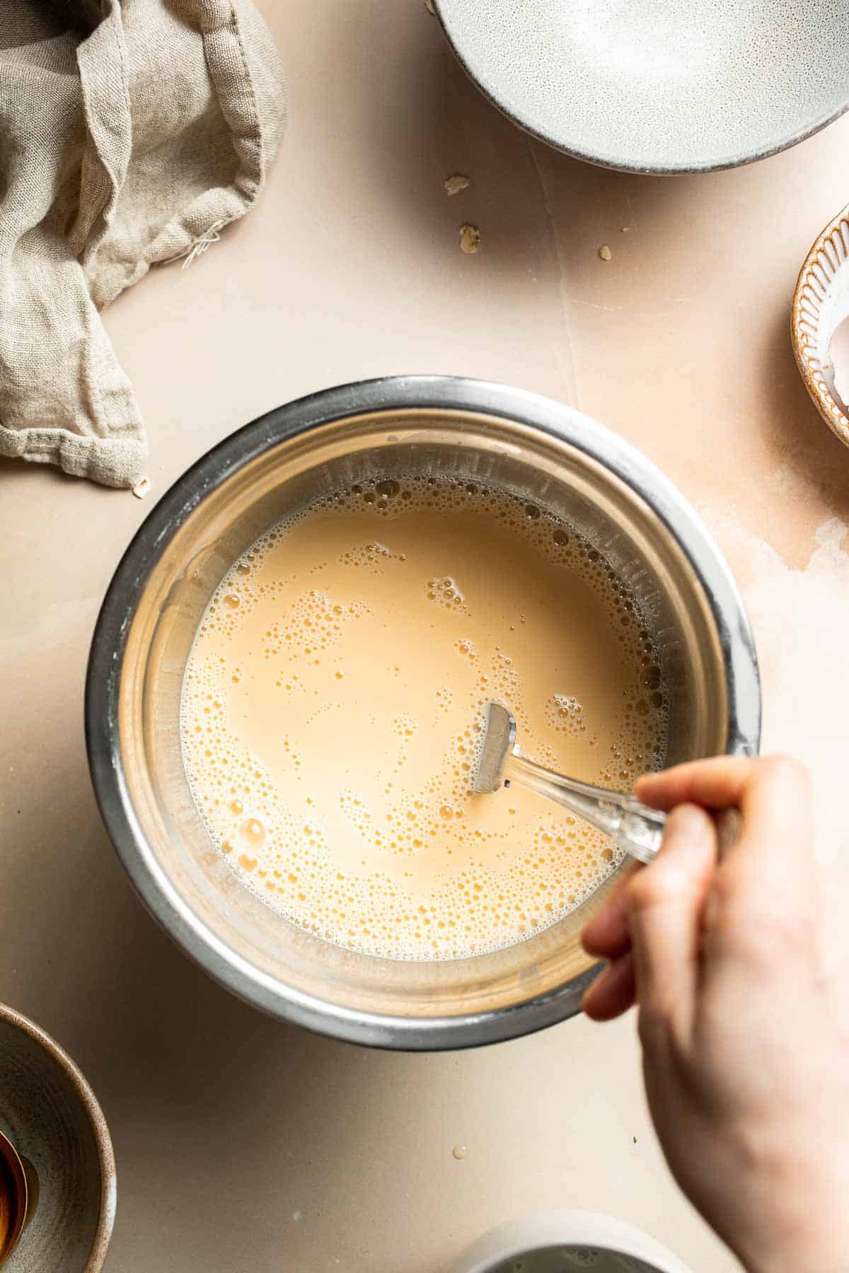 Start your day off right with the coziest Carrot Cake Baked Oatmeal, with all the flavors of the classic dessert — but for breakfast! | aheadofthyme.com