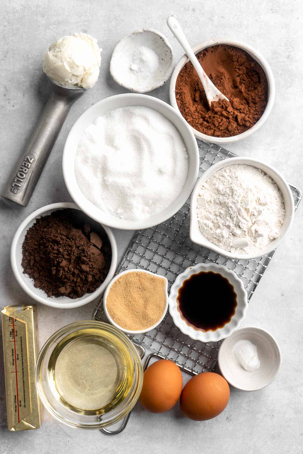 Homemade Ice Cream Sandwiches are made with creamy vanilla ice cream perfectly nestled between two tender homemade chocolate cookies. | aheadofthyme.com