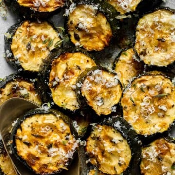 Roasted Zucchini is a light and healthy summer veggie side dish that s easy to make using a handful of simple ingredients and minimal effort. | aheadofthyme.com