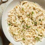 This Cream Cheese Pasta is simple, creamy, and so delicious. Ready in just 15 minutes from start to finish! | aheadofthyme.com