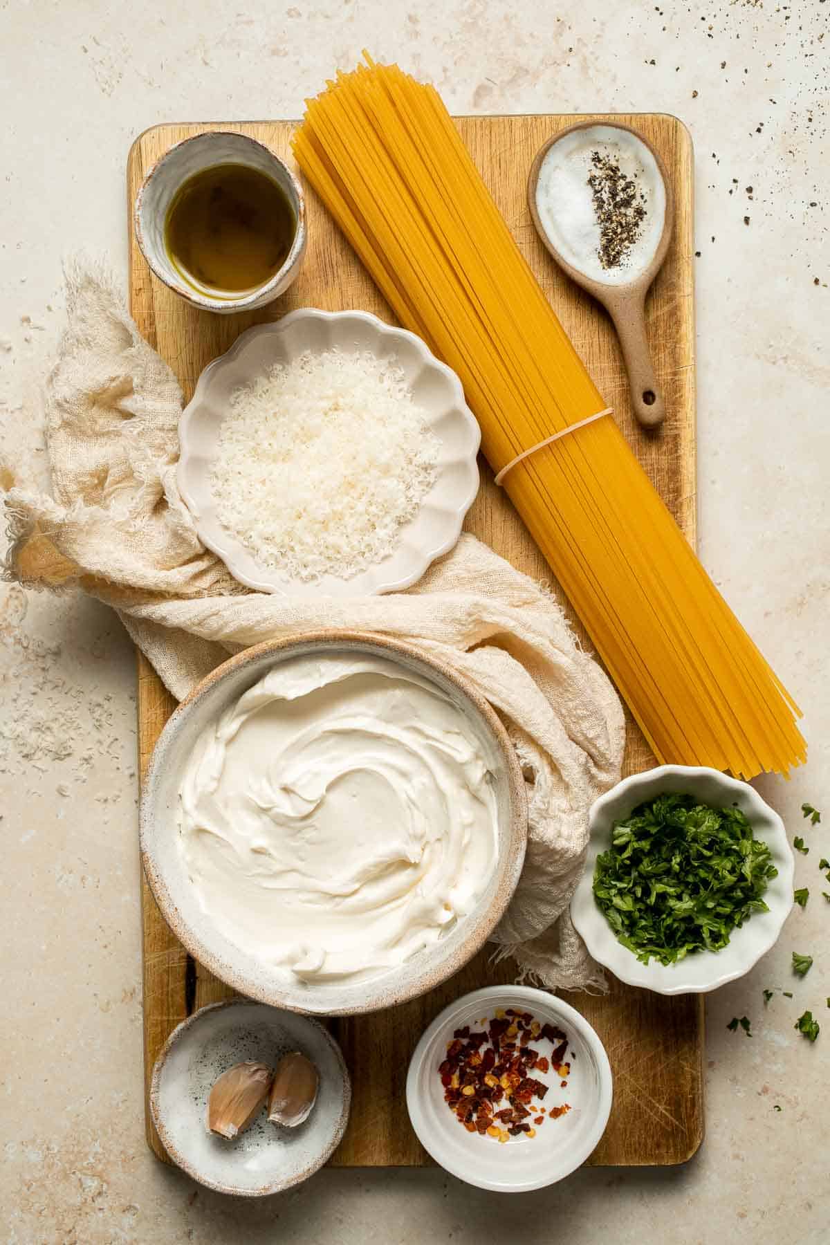 This Cream Cheese Pasta is simple, creamy, and so delicious. Ready in just 15 minutes from start to finish! | aheadofthyme.com