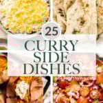 Wondering what to serve with curry? Browse over 25 of the most popular and best side dishes for curry from traditional sides to unconventional pairings. | aheadofthyme.com