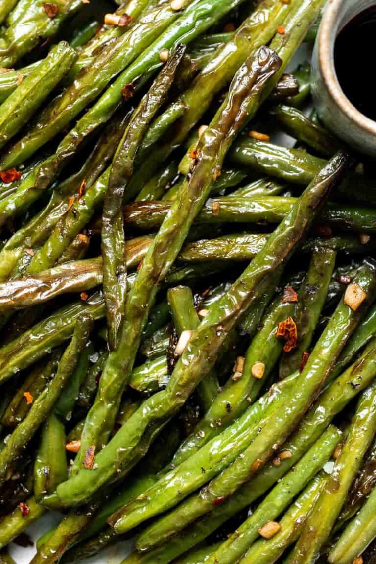 Blistered Green Beans - Ahead of Thyme
