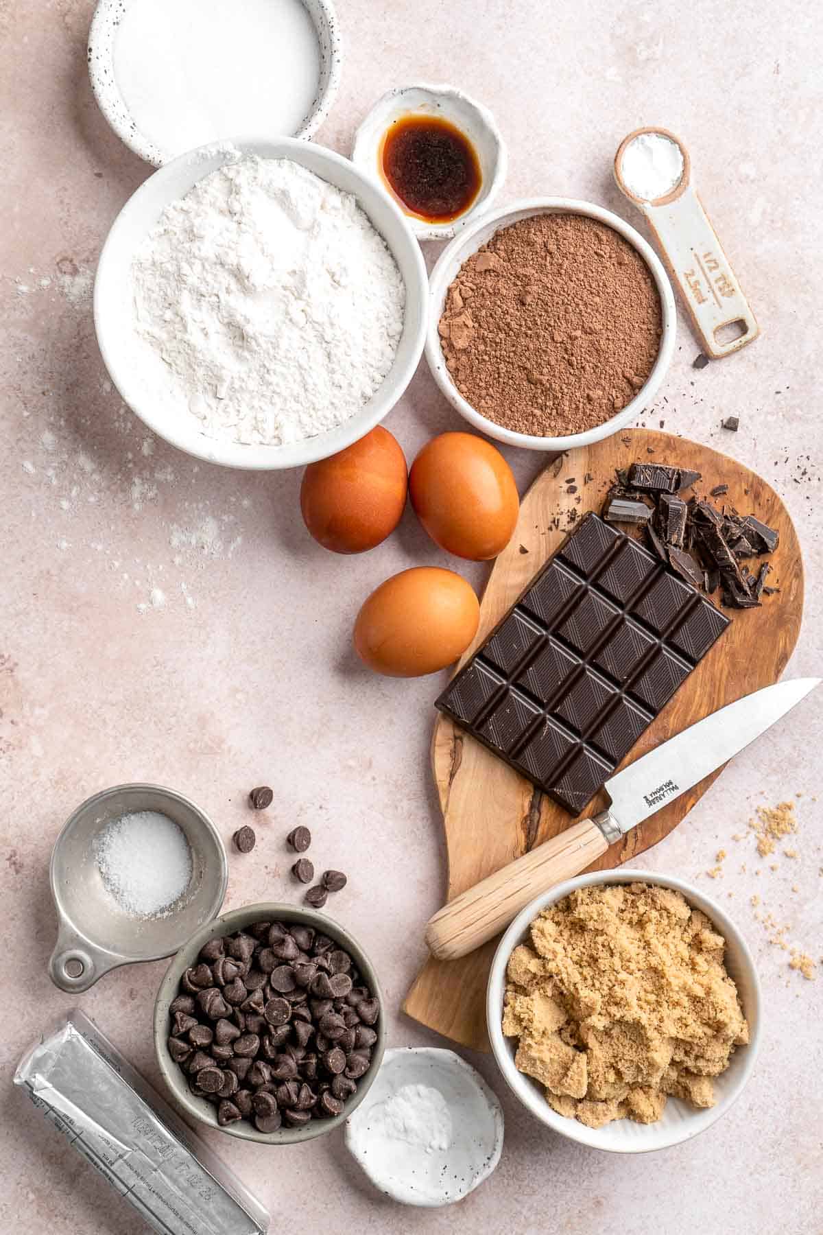 Brookies Cookies are the perfect combination of two iconic desserts — brownies and chocolate chip cookies. Quick and easy to make with no chilling! | aheadofthyme.com