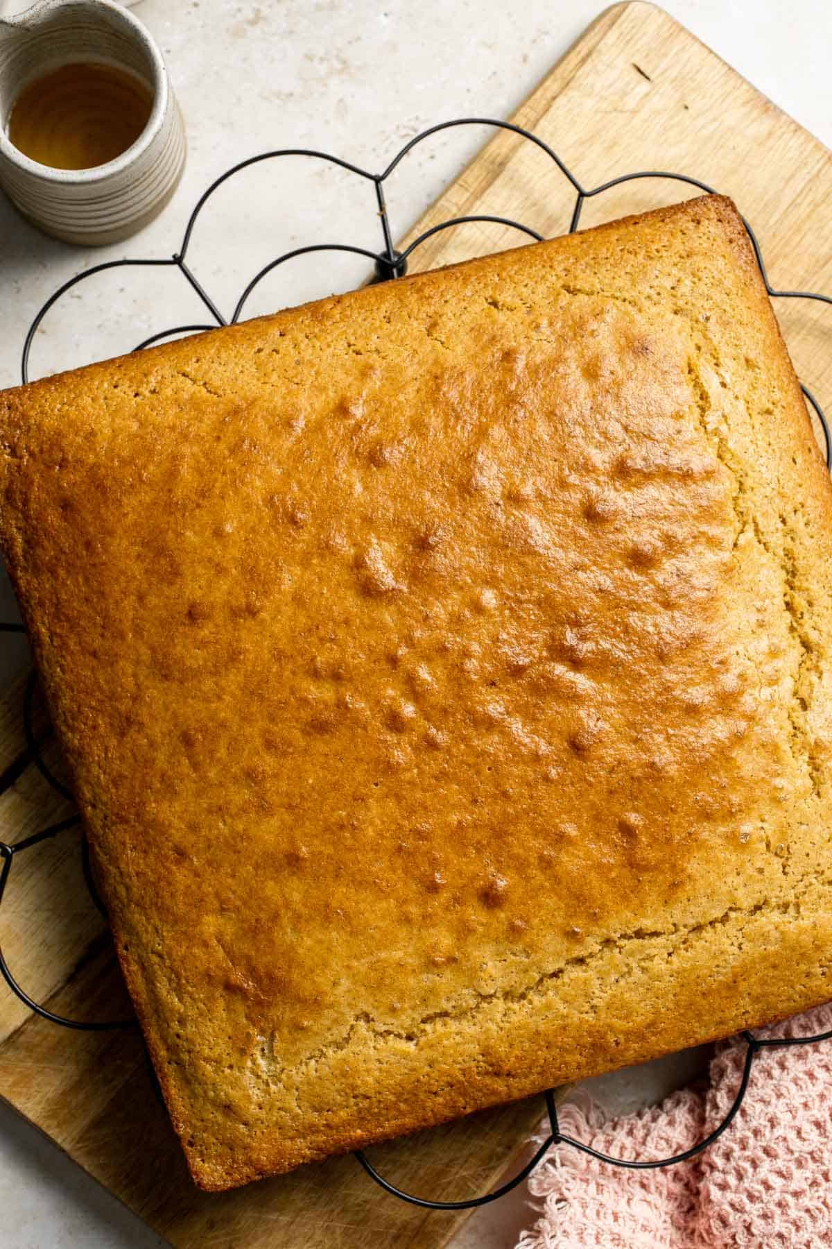 Buttermilk Cornbread tastes just like grandma used to make — moist tender texture, crisp edges, and a hint of sweetness to balance out your favorite chili. | aheadofthyme.com