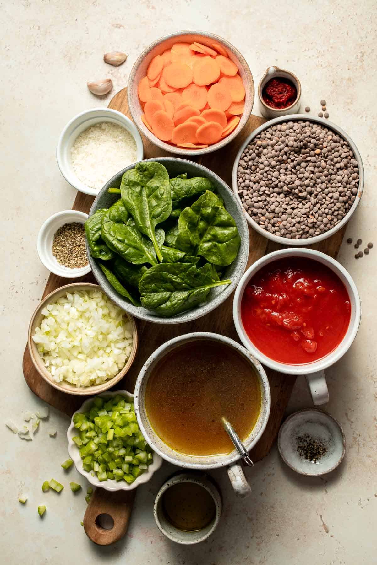 Italian Lentil Soup transforms simple pantry staples (like lentils and canned tomatoes) and fresh veggies into a hearty meal to warm you up on a cold day. | aheadofthyme.com