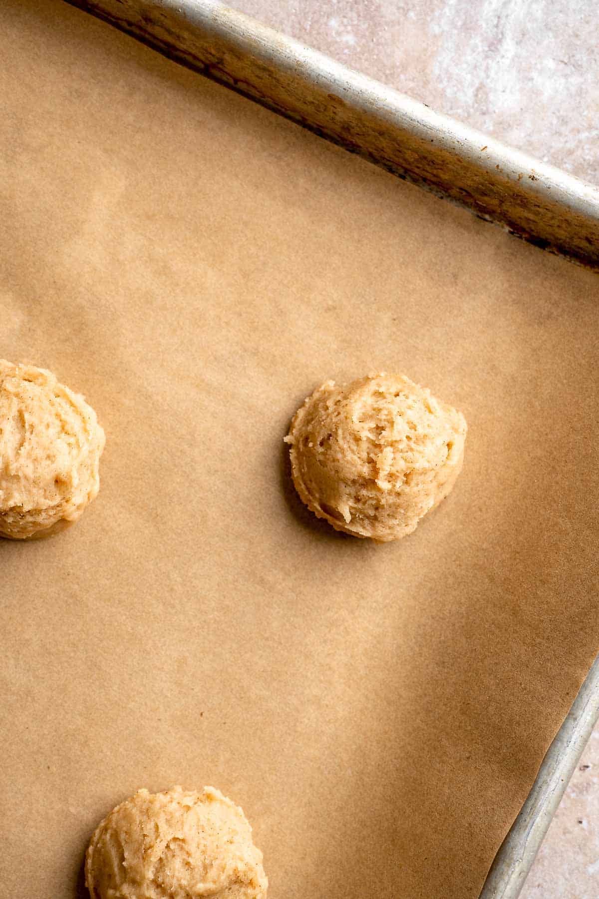 Pecan Pie Cookies have a buttery, chewy cookie base with a dollop of homemade pecan pie filling in the center of each one. They taste just like the classic! | aheadofthyme.com