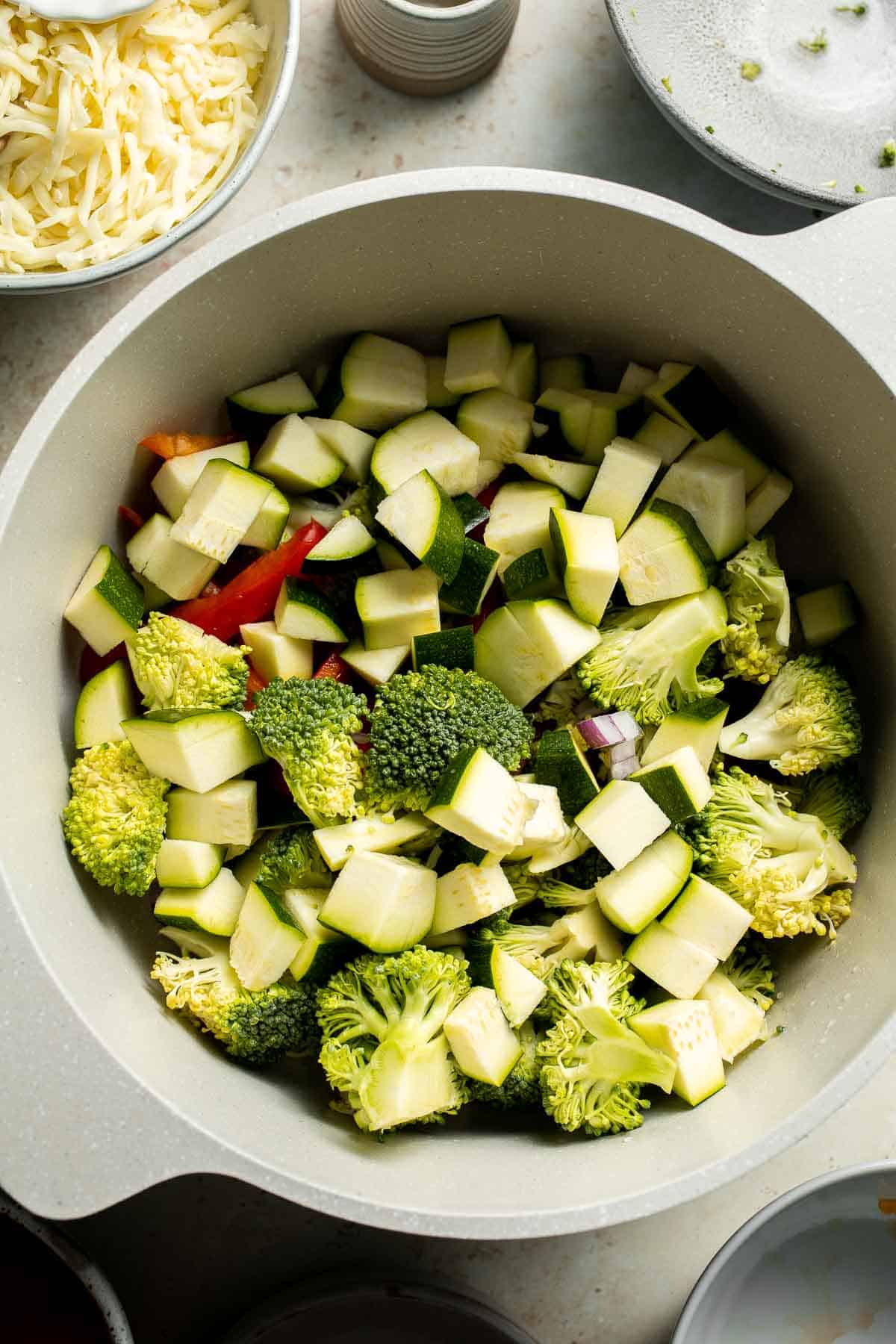 Vegetable Pasta Bake - Ahead of Thyme
