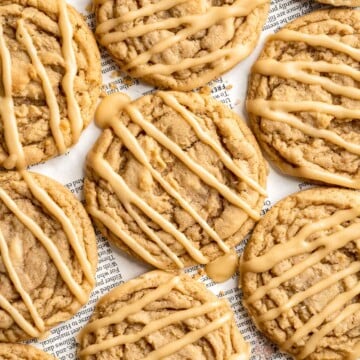 Soft, buttery and, chewy, these sweet Maple Cookies (made with real maple syrup) are quick and easy to make with no chilling required! | aheadofthyme.com