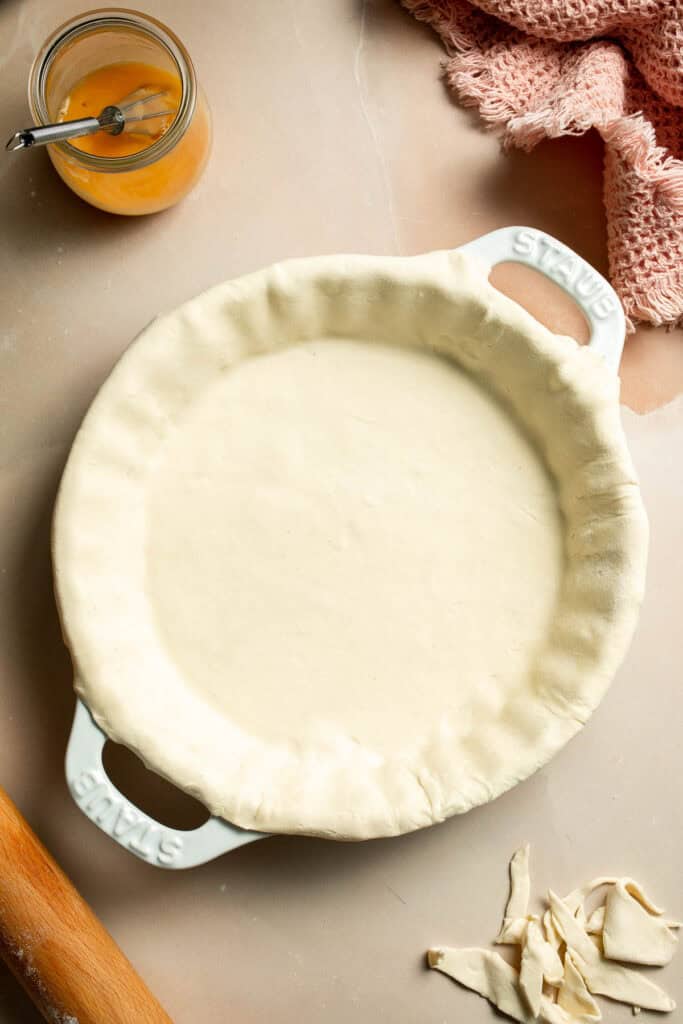 Vegetarian Pot Pie is truly the ultimate comfort food. The creamy filling is loaded with tender veggies, all wrapped in a buttery, flaky puff pastry crust. | aheadofthyme.com