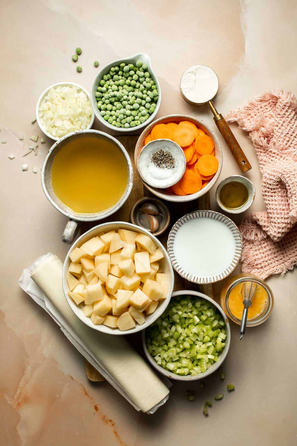 Vegetarian Pot Pie is truly the ultimate comfort food. The creamy filling is loaded with tender veggies, all wrapped in a buttery, flaky puff pastry crust. | aheadofthyme.com