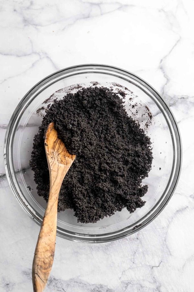 This Chocolate Tart is rich, decadent, and layered with the perfect balance of chocolate ganache and Oreo cookie crust. Way easier to make than you think! | aheadofthyme.com