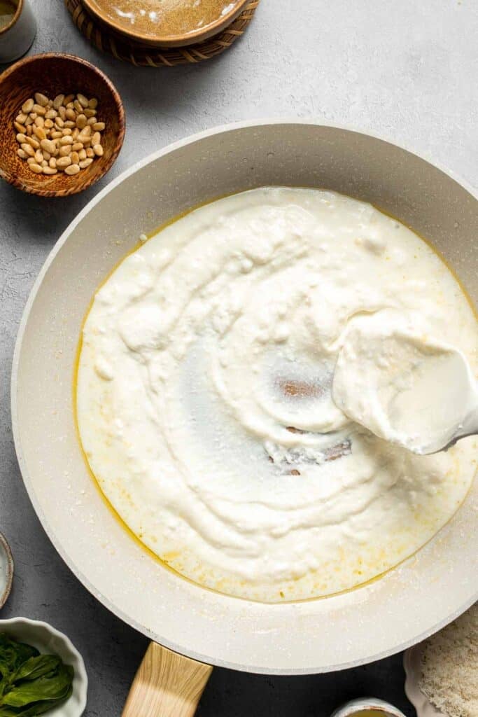 Lemon Ricotta Pasta is bright, creamy, and bursting with fresh flavor — comfort food with a zesty twist. Ready in under 20 minutes! | aheadofthyme.com