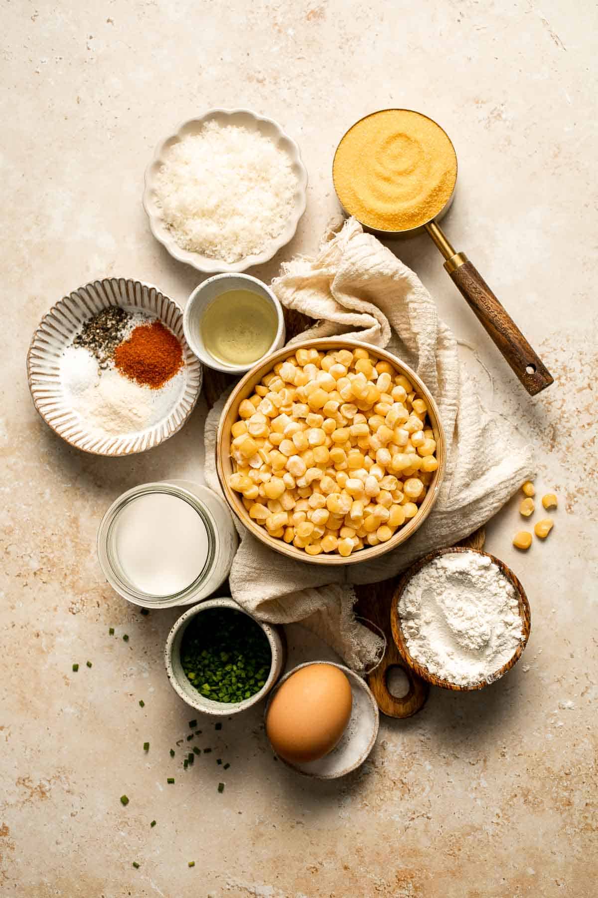 Crispy Corn Fritters are golden, savory, and quick to make. Perfect as a snack, appetizer, or side with your favorite summer meals! | aheadofthyme.com