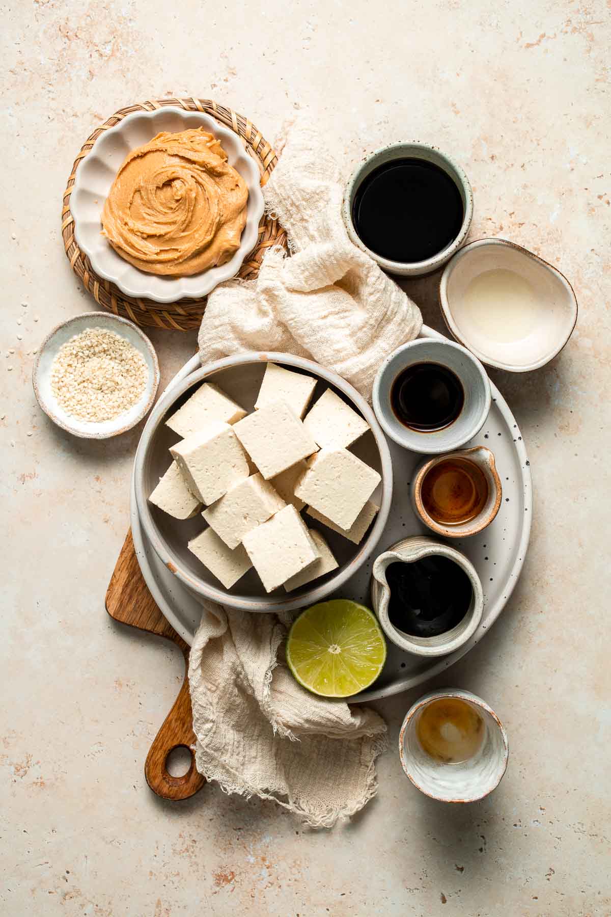 Looking for a delicious and protein-packed vegan meal? Try these grilled tofu skewers, perfect for a summer BBQ or any time of year. | aheadofthyme.com