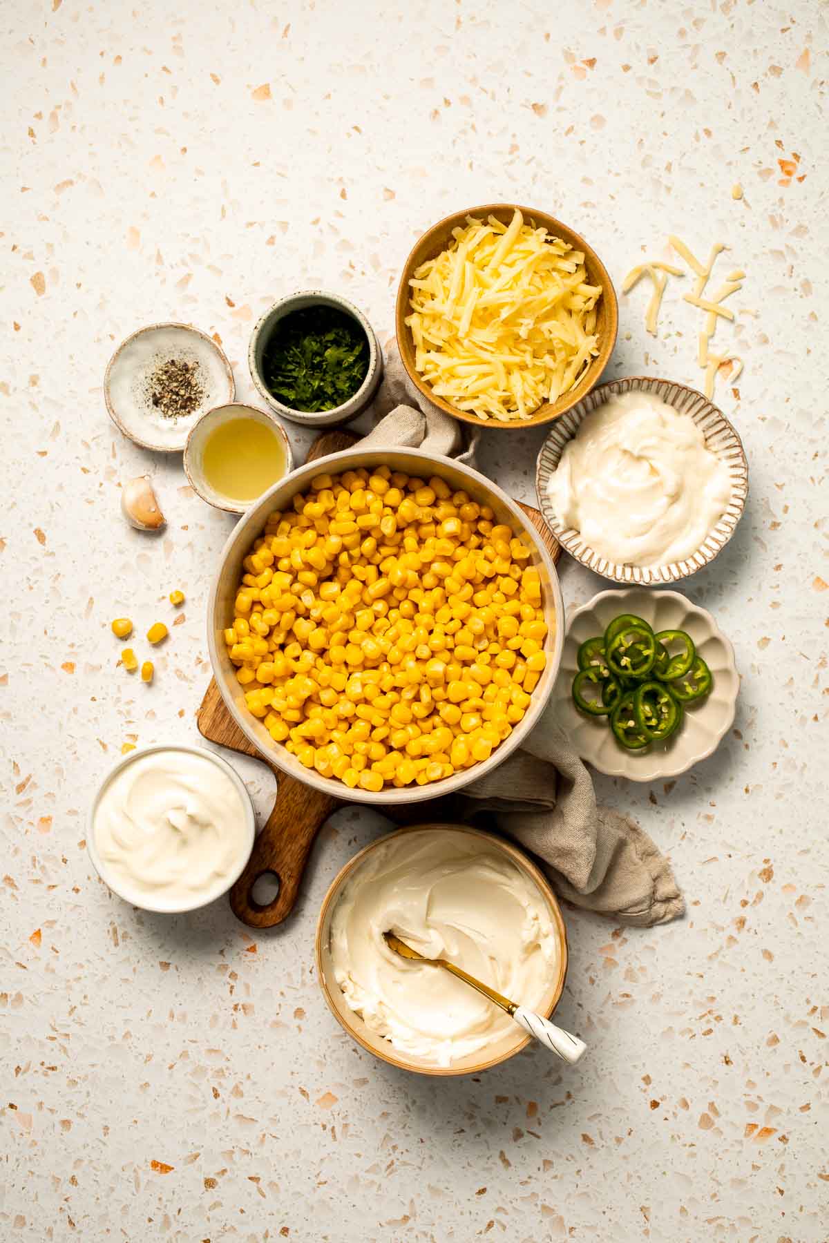 This creamy Mexican Street Corn Dip (Elote Dip) is packed with bold, tangy flavor and ready in just 25 minutes. Perfect for parties! | aheadofthyme.com