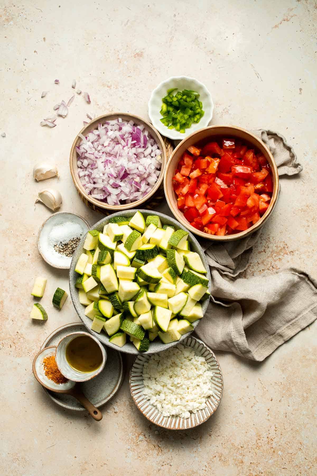 Calabacitas (Mexican Zucchini) is a traditional side dish made with zucchini, corn, tomatoes, and peppers. Make these colorful veggies in just 20 minutes. | aheadofthyme.com