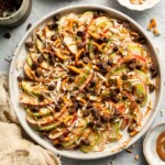 Apple Nachos are a quick, healthy snack made with crisp apples, nut butter, and toppings. Fun, customizable, and ready in minutes! | aheadofthyme.com