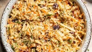 Easy Creamy Apple Slaw