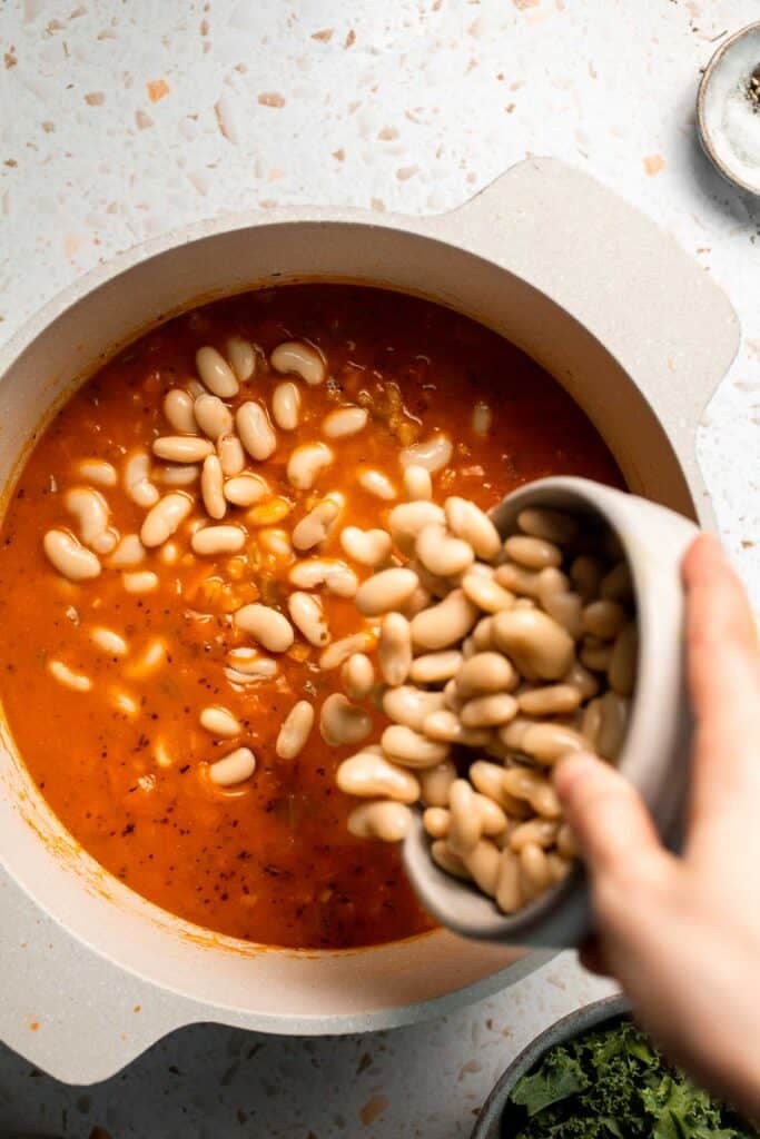 Old Fashioned Vegetable Barley Soup is hearty, healthy, and easy to make. A comforting one-pot classic packed with nutritious veggies and pearl barley. | aheadofthyme.com