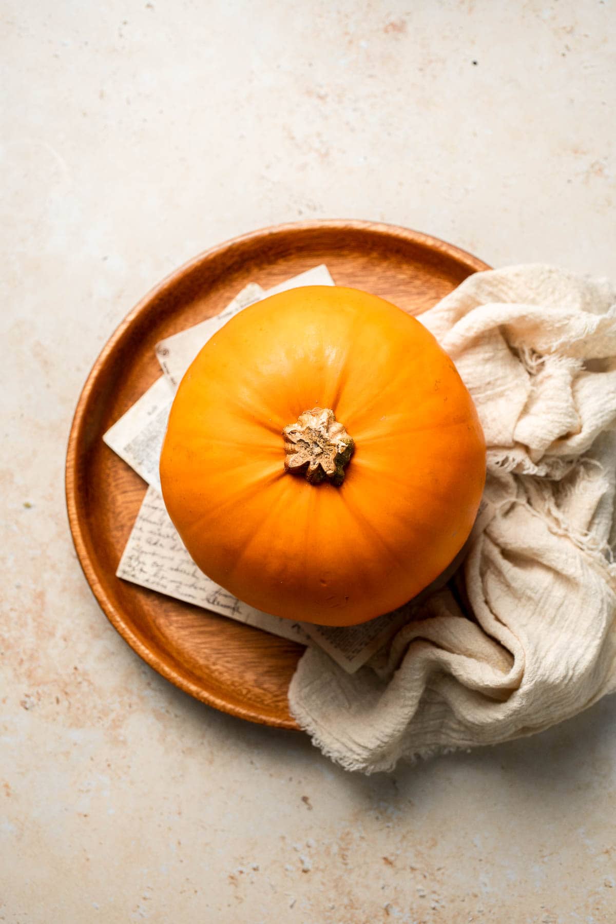 Learn how to make your own homemade pumpkin puree from scratch with this easy recipe. Fresh, creamy, and perfect for all your fall baking needs! | aheadofthyme.com