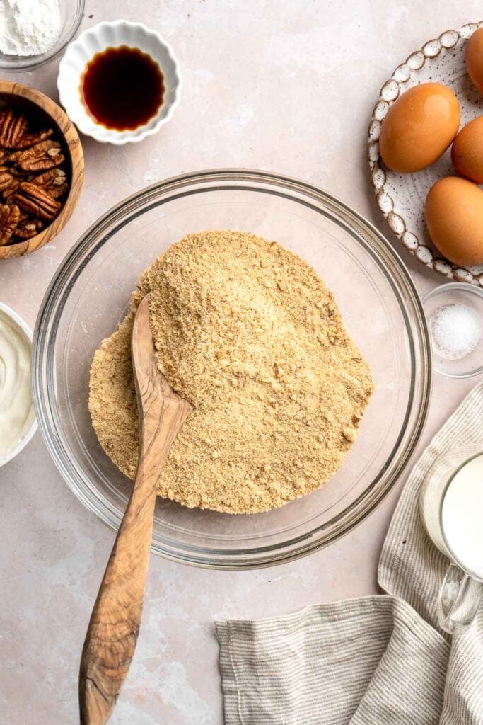 Rich and creamy Turtle Cheesecake with caramel, chocolate, and pecans is a decadent baked dessert with a buttery graham crust and silky filling. | aheadofthyme.com