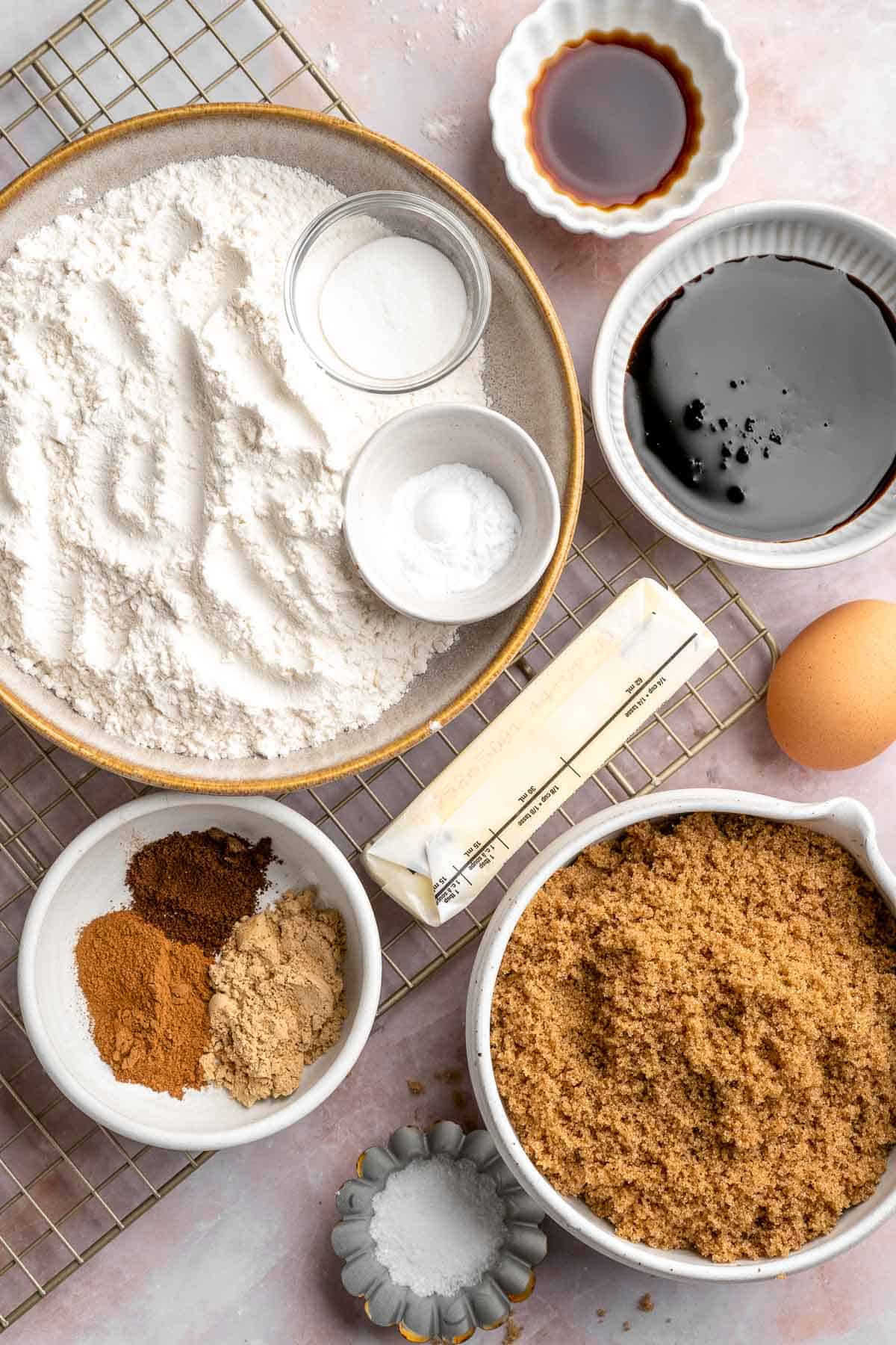 Soft and chewy gingerdoodle cookies, also known as ginger snickerdoodles, rolled in cinnamon ginger sugar with warm spices and molasses. | aheadofthyme.com