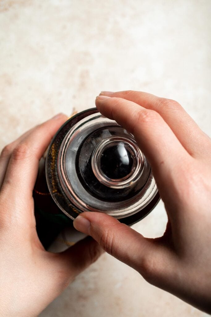 This slow cooker cranberry sauce is sweet, tart, and perfectly spiced. Make this easy cranberry sauce in the crockpot for a stress-free holiday side. | aheadofthyme.com