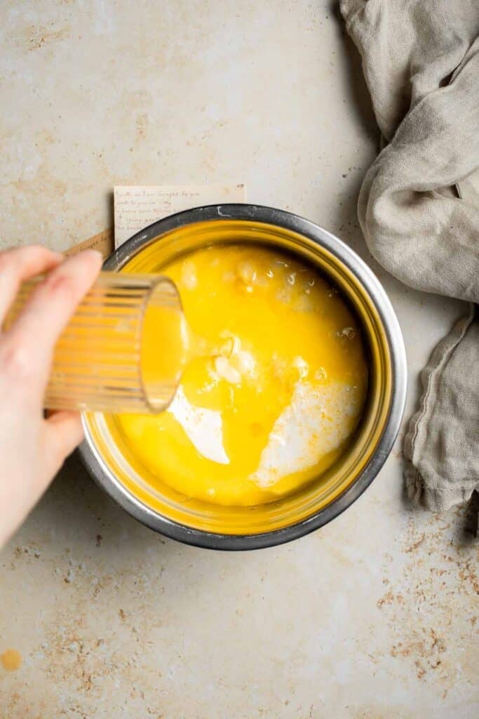 Soft, buttery, and comforting, this Southern Spoon Bread is part cornbread, part casserole. Perfectly fluffy and easy to make for any meal. | aheadofthyme.com