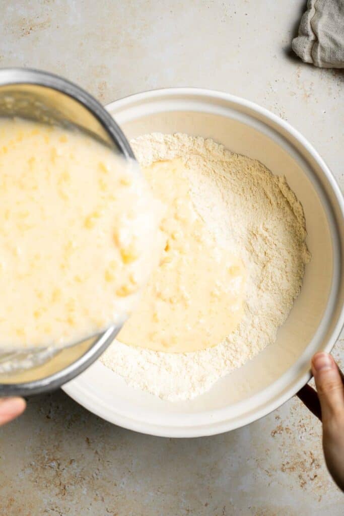 Soft, buttery, and comforting, this Southern Spoon Bread is part cornbread, part casserole. Perfectly fluffy and easy to make for any meal. | aheadofthyme.com
