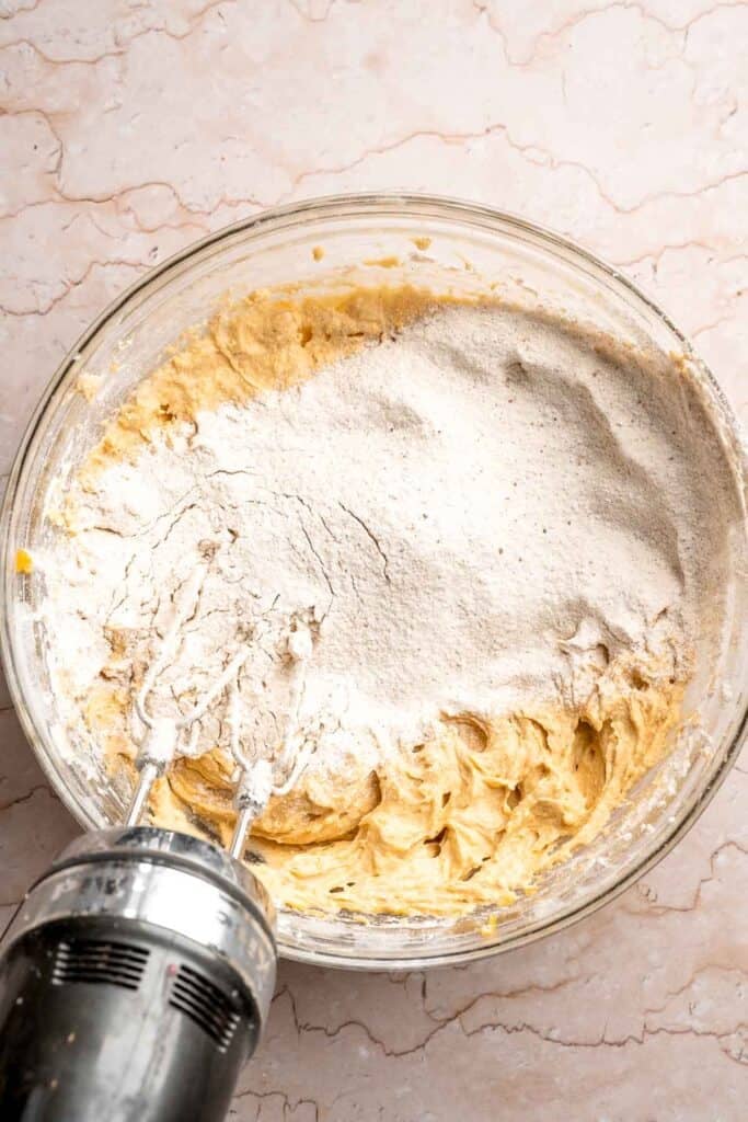 Sweet Potato Cake with Cream Cheese Frosting is soft, moist, and full of warm spice. It's a cozy fall dessert everyone will love. | aheadofthyme.com