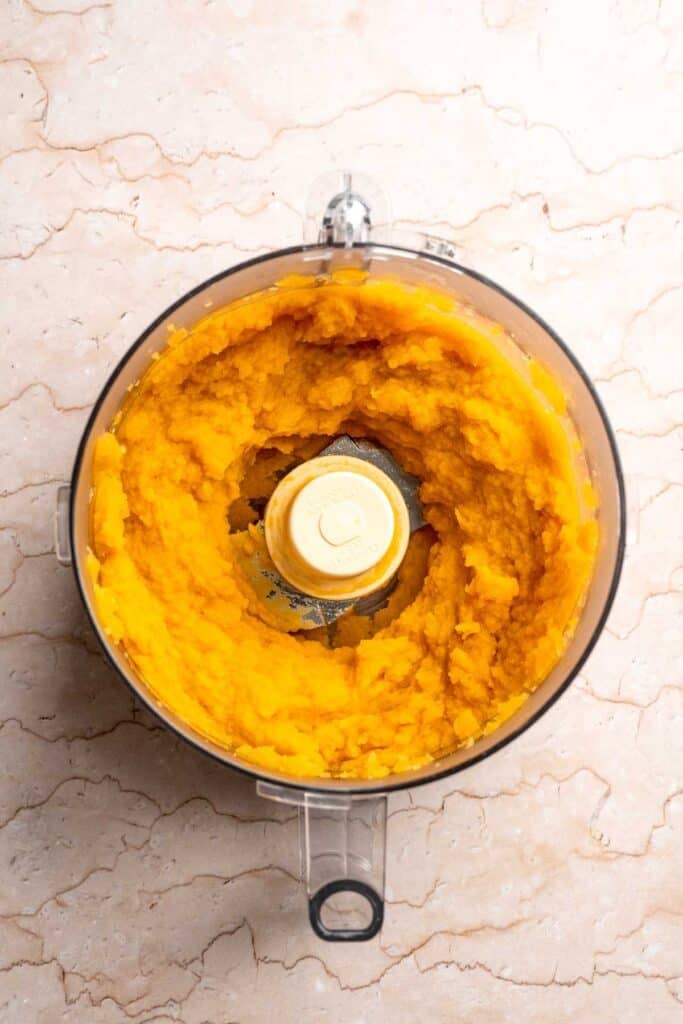 Sweet Potato Cake with Cream Cheese Frosting is soft, moist, and full of warm spice. It's a cozy fall dessert everyone will love. | aheadofthyme.com