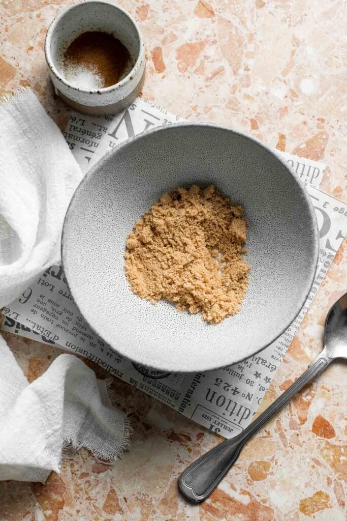 Overnight vanilla bean French toast casserole with buttery topping, perfect make ahead breakfast for holidays, brunch, and cozy weekends. | aheadofthyme.com