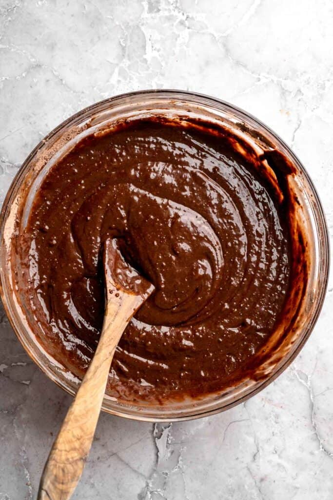 Chocolate mousse cake with rich layers, fluffy mousse, and glossy ganache. Easy, decadent dessert perfect for celebrations and chocolate lovers. | aheadofthyme.com